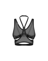 Black top of transparent mesh
