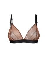 Bra with a spotted pattern