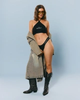 Top with inscription “I AM LIMITED EDITION”