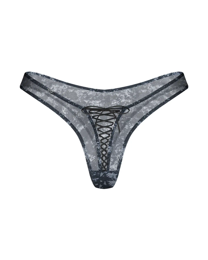 Thong with front tie