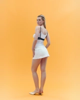 Open cup bra