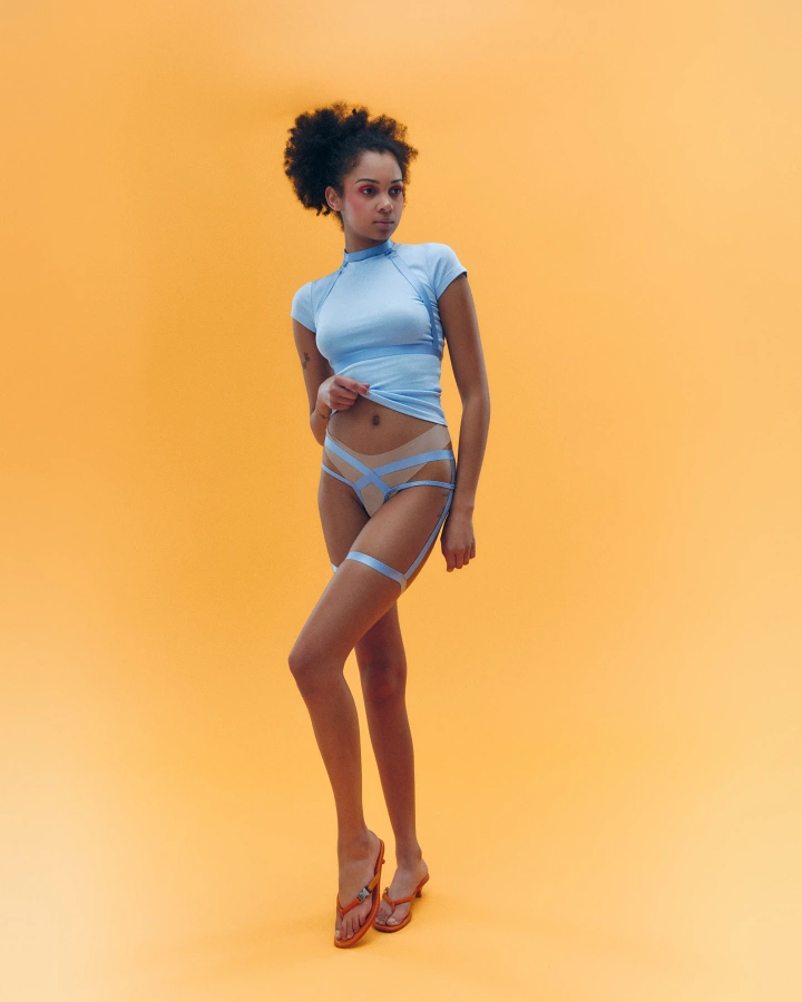 Harness thong