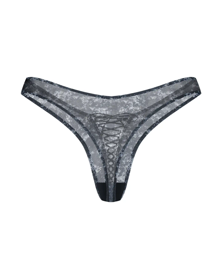 Thong with front tie